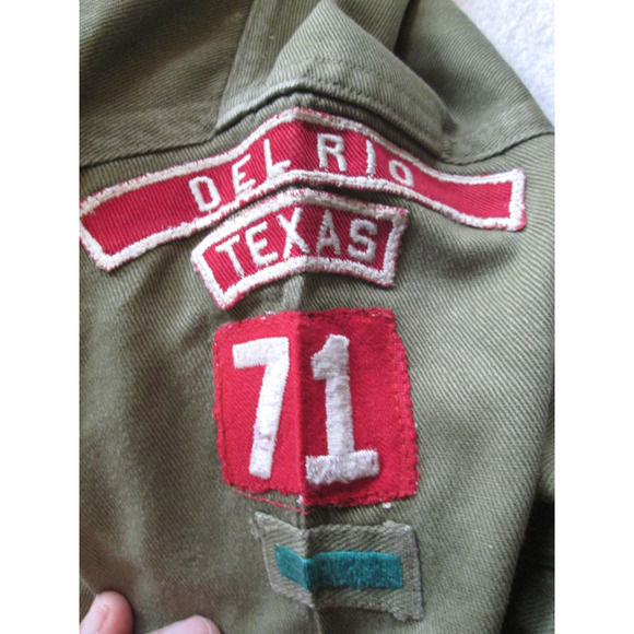 Del Rio Texas, Concho Valley, Vintage Boy Scouts uniform,, 32" chest, Mayer-Farr - Picture 6 of 12